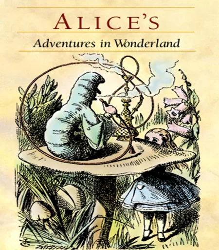 غلاف كتاب Alices adventures in wonderland - Lewis Carroll