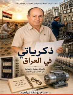 غلاف كتاب ذكرياتي في العراق - المهندس صباح يوسف إبراهيم