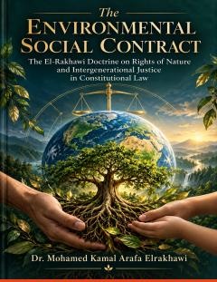 غلاف كتاب The Environmental Social Contract - دكتور محمد كمال الرخاوي