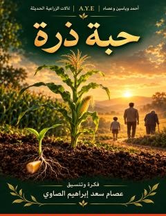 غلاف كتاب حبة ذرة - عصام سعد إبراهيم الصاوي