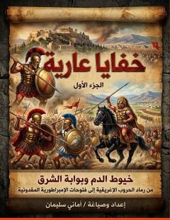 غلاف كتاب خفايا عارية – الجزء الأول_ خيوط الدم وبوابة الشرق - أماني سليمان
