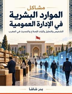 غلاف كتاب مشاكل الموارد البشرية في الإدارة العمومية - بدر شاشا